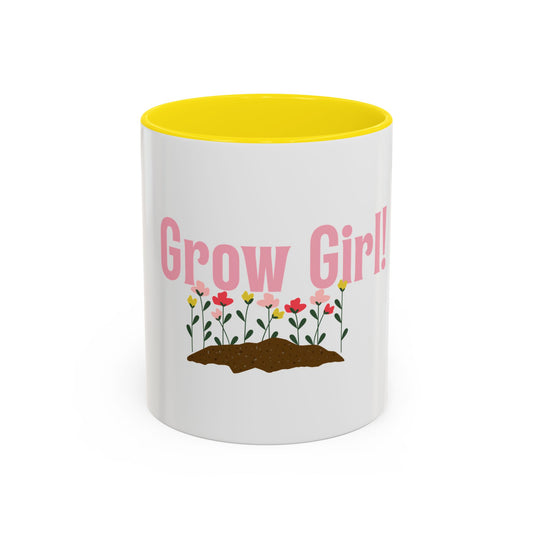 Grow Girl Coffee Mug Cloud